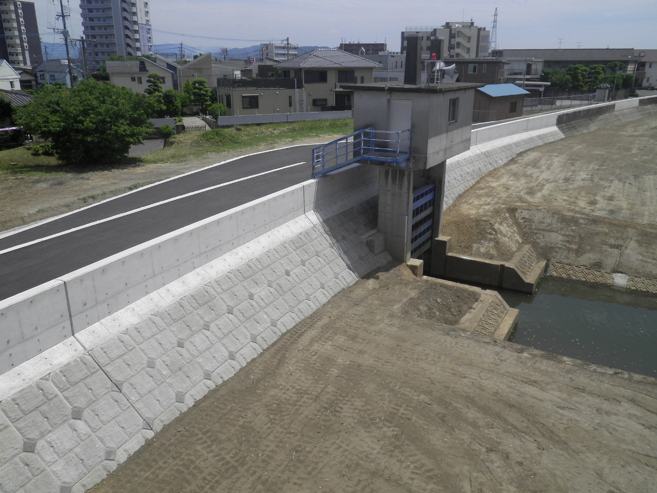 白川十禅寺地区特殊堤外復旧イメージ