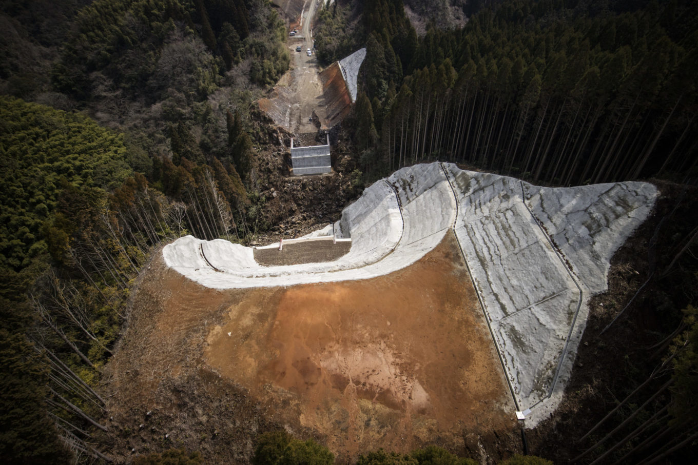 九州横断道（嘉島～山都）小皿木橋下部工イメージ