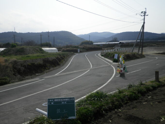 一般県道砂原四方寄線（花園工区）和泉1号跨道橋下部工（A1,A2）イメージ
