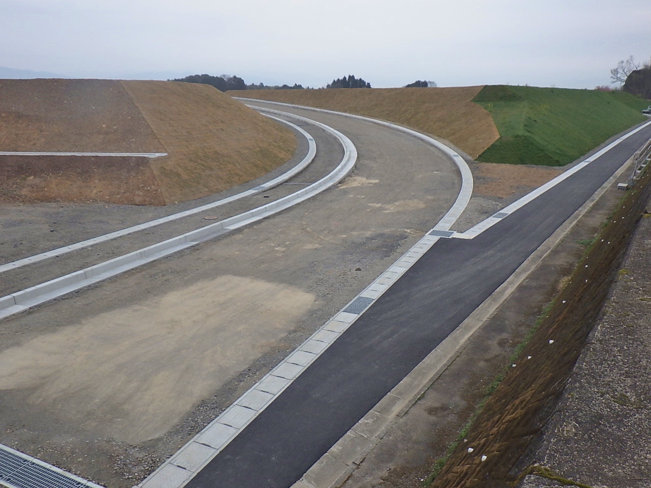 人吉中核工業団地進入道路新設イメージ