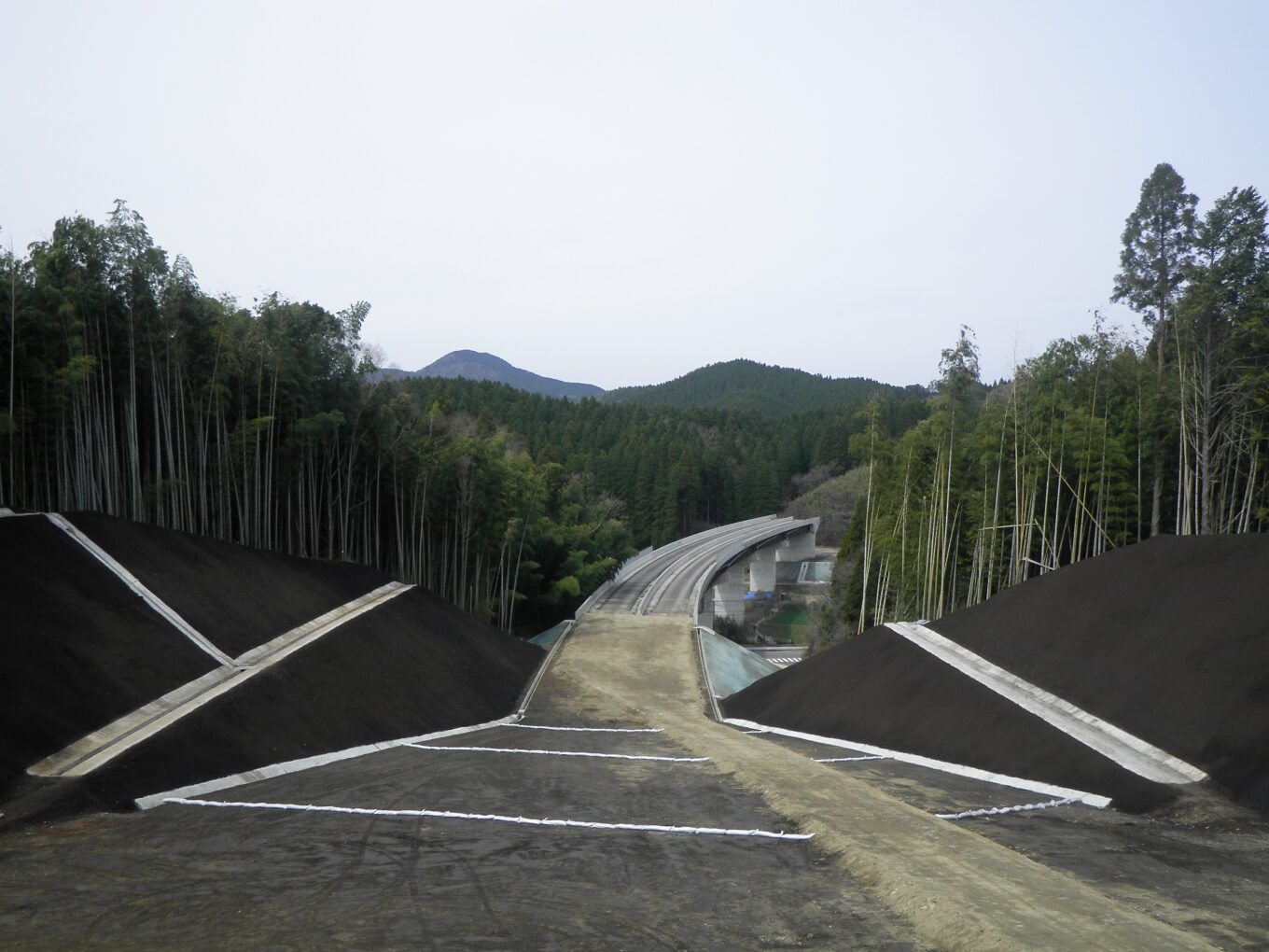 九州横断道（嘉島～山都）上寺地区改良イメージ