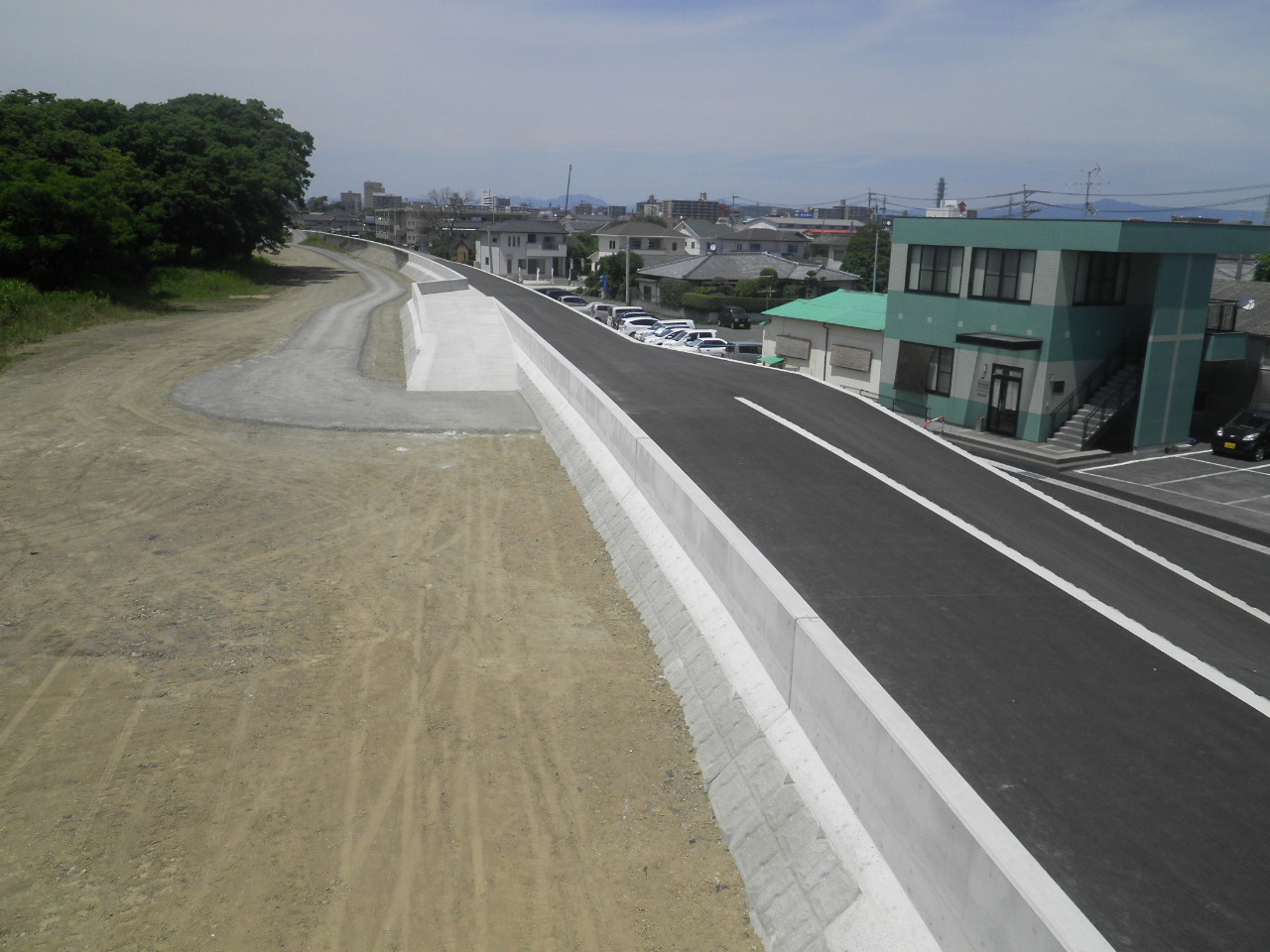 白川十禅寺地区特殊堤外復旧イメージ