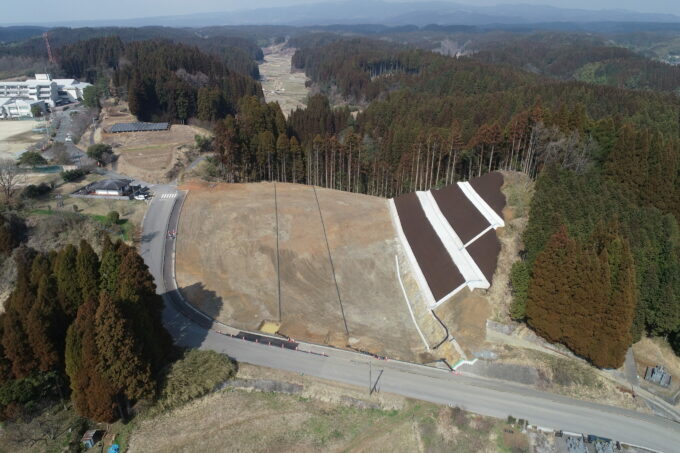 九州横断道（嘉島～山都）城平地区改良イメージ