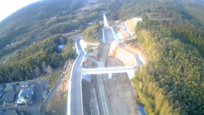 一般県道　砂原四方寄線（池上工区）花園南地区道路改良その４イメージ