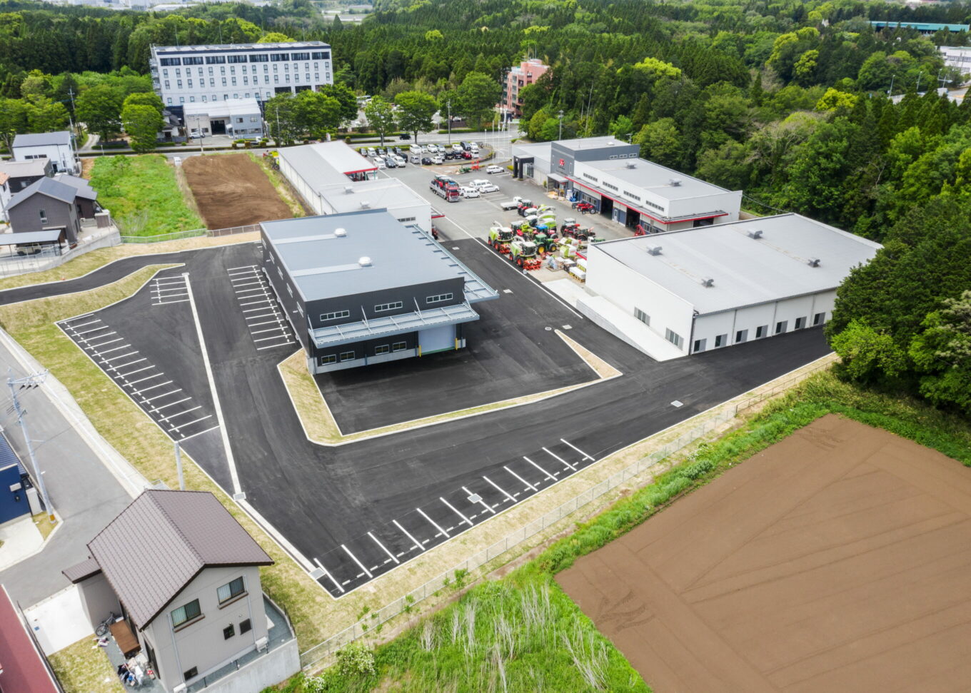 エム・エス・ケー農業機械㈱西日本支社 組立工場イメージ