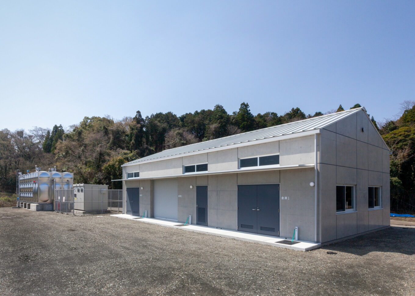 熊本甲佐総合運動公園管理棟新築工事イメージ