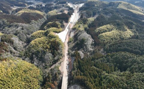 九州中央道　西原地区改良19期工事イメージ