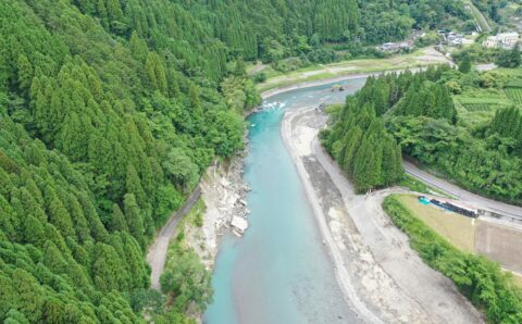 川辺川(3069)2年発生河川災害復旧(過年)(2工区)工事（JV)