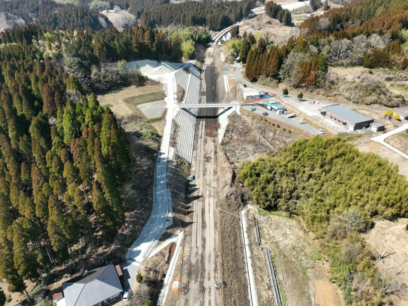 九州中央道　溝曲地区改良2期工事イメージ