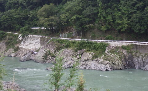 Ｒ５県道災害復旧　大坂間地区擁壁工（その１）外工事イメージ