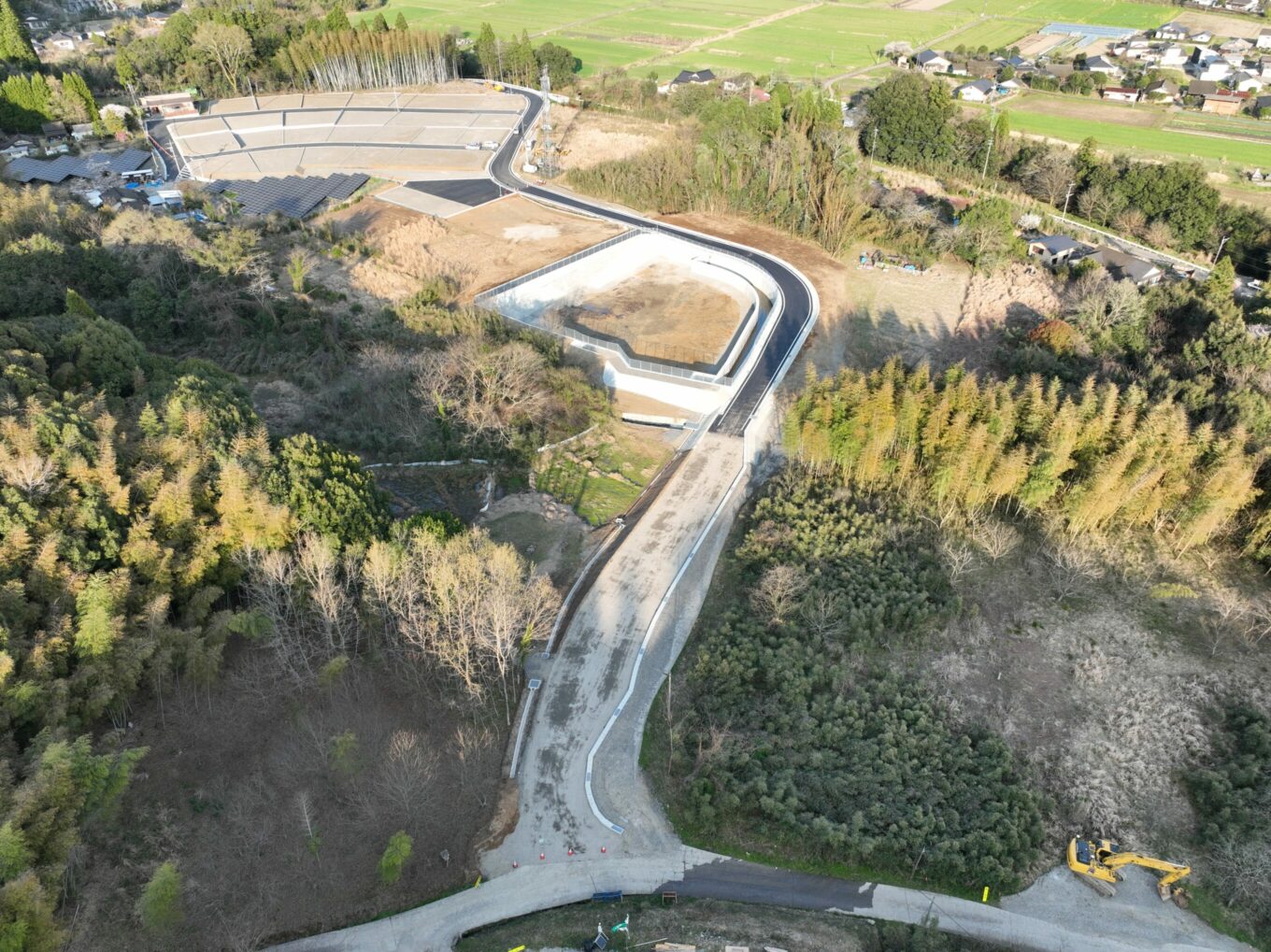球磨村被災住宅移転促進宅地整備受託（避難路その2）工事イメージ