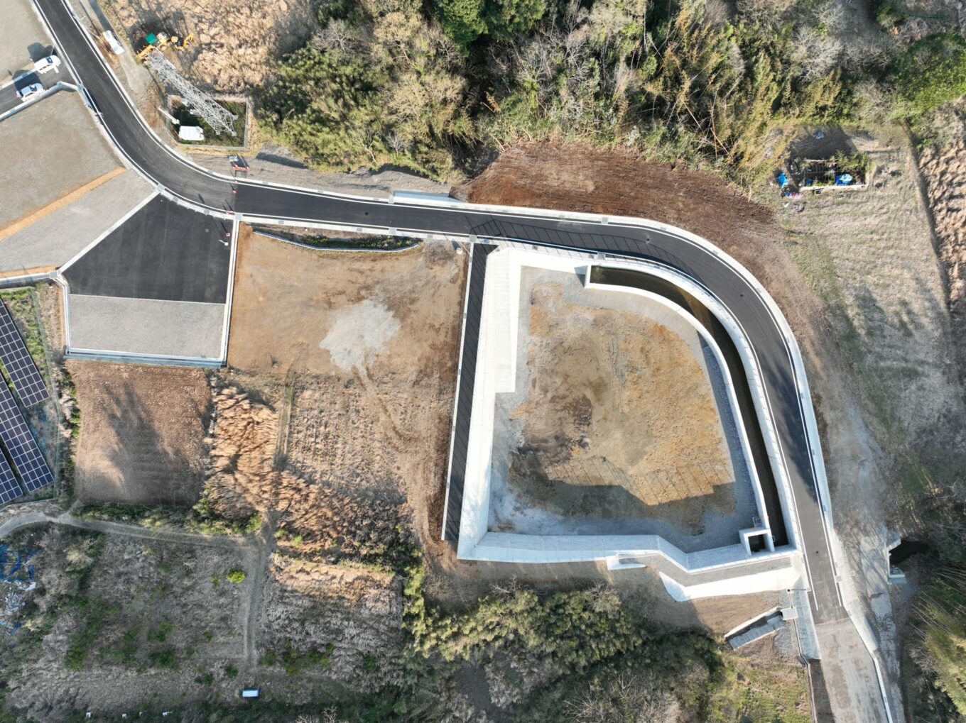 球磨村被災住宅移転促進宅地整備受託（避難路その2）工事イメージ