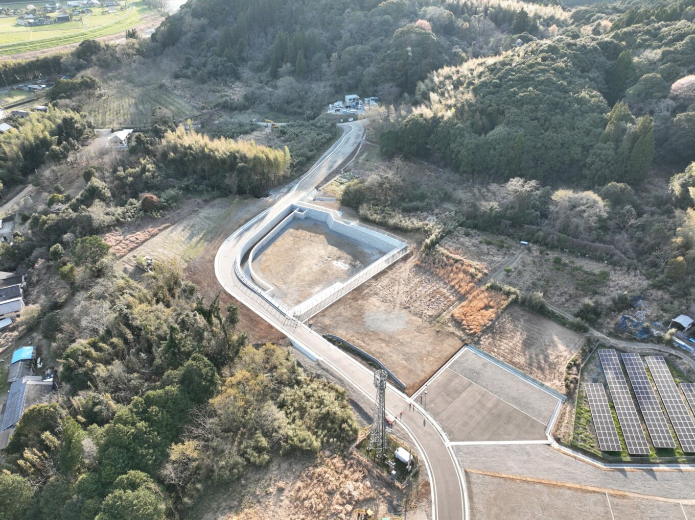 球磨村被災住宅移転促進宅地整備受託（避難路その2）工事イメージ
