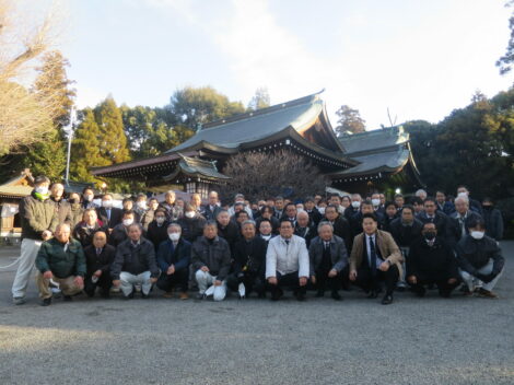令和7年太樹會合同 新年安全祈願神事を執り行いました！