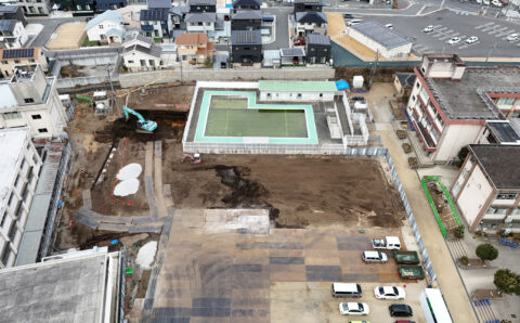 託麻東小学校・二岡中学校校舎増築工事（JV）イメージ