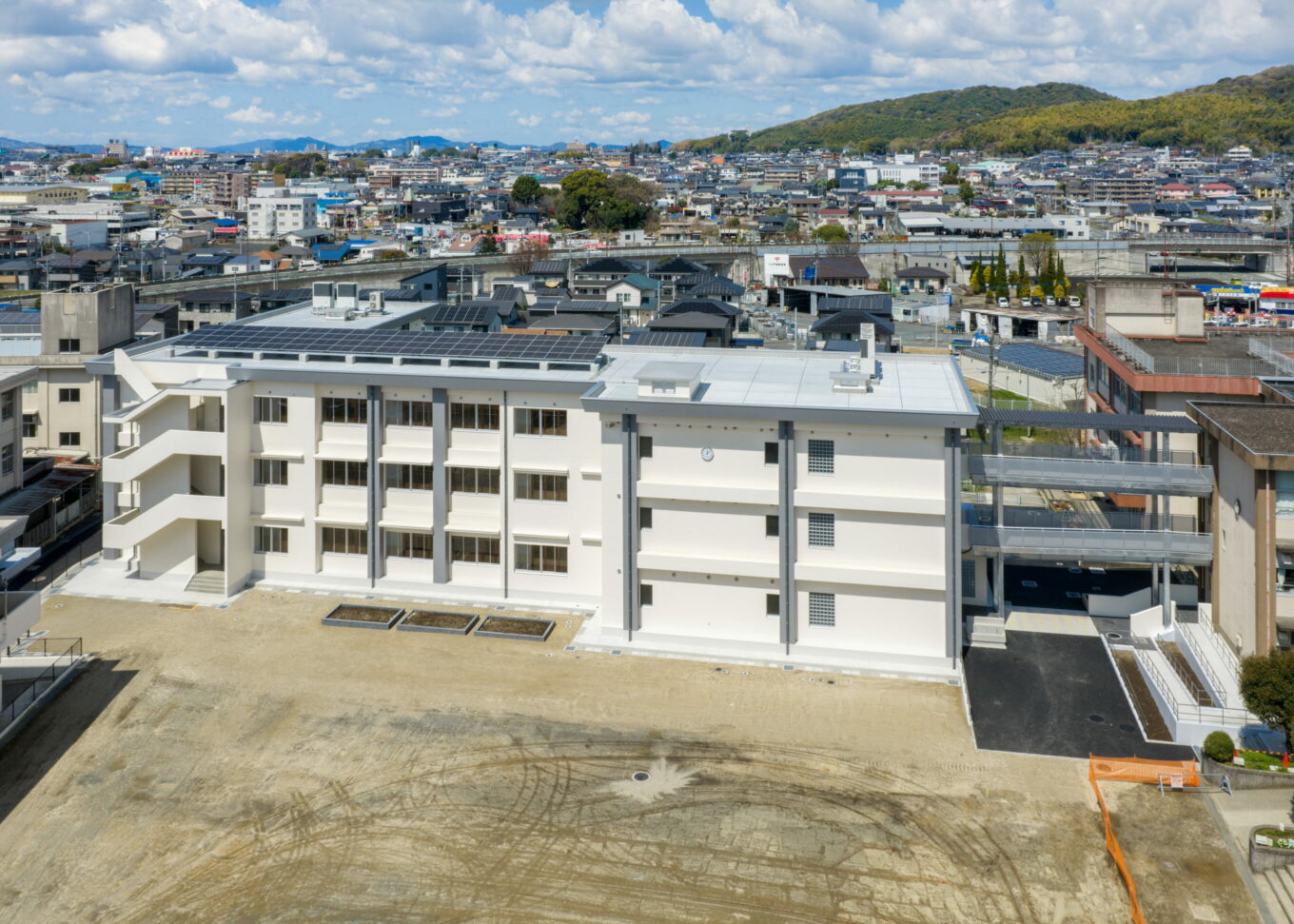 託麻東小・二岡中学校校舎増築イメージ