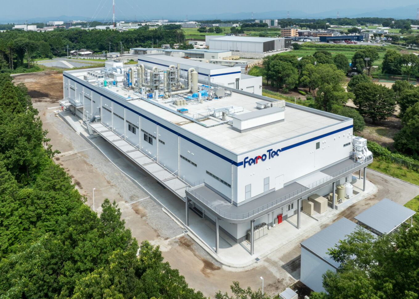 株式会社フェローテックホールディングス熊本工場(洗浄棟・ユーティリティ棟)新築工事イメージ