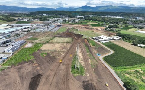 戸島町北地区産業用地整備事業開発工事